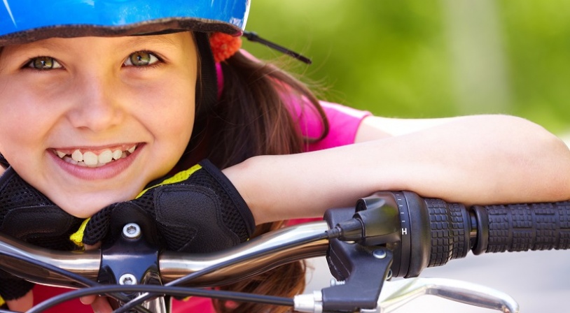 Fille vélo.